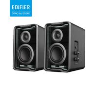 Altavoces de Escritorio EDIFIER QR30 2.0, 30W RMS, Bluetooth 5.4, Efectos de Luz RGB, Tweeter de Cúpula de Seda, Altavoces Multipunto para Juegos BLANCO