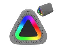 Altavoces de Exterior, Altavoz inalámbrico Impermeable Estilo Retro, Dispositivos electrónicos con luminosidad Ajustable y Control táctil para Escuchar en el baño, casa o Cocina