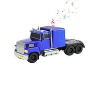 Altavoces de Mesa - Micrófono Integrado Y Forma De Camión De Audio - Altavoz Estéreo con Luz LED y Radio FM - para Entusiastas del Automóvil Y Salas De Fiesta En El