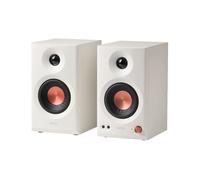 Altavoces de Monitor de Estudio EDIFIER MR3 2.0, Certificación de Audio de Alta Resolución, 18Wx2 RMS, Bluetooth 5.4, Salida Balanceada TRS RCA AUX, Conexión para Auriculares, Compensación de Espacio
