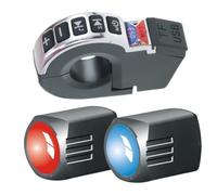 Altavoces de motocicleta - Estéreo impermeable al aire libre para Cruisers Scooters | Soporte de manillar con iluminación LED, audio manos libres inalámbrico y reproducción de música para ciclistas