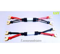 Altavoces de pantalla plateada CHORD Company Carnival cables JUMPERS-LINKS (a...