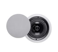 Altavoces de techo de polipropileno de 2 v as Monoprice: par de 6,5 pulgadas con rejilla para pintar - Serie Aria