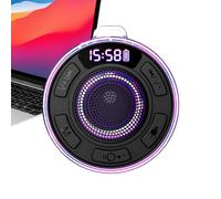 Altavoces de Viaje Inalámbricos | Reproductores Inalámbricos Portátiles Impermeables | Altavoz Subwoofer Impermeable,Para Senderismo Ciclismo Camping Playa Oficinas Ducha Coche Fiestas Cumpleaños