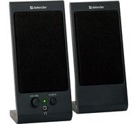 Altavoces Defender 2.0 Alámbricos 4 W con alimentación USB y salida auriculares