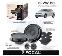 Altavoces Delanteros FOCAL Plug Y Play IS VW 155 100W Para VW POLO VI