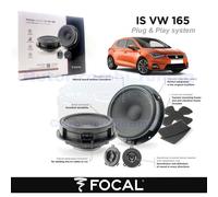 Focal IS VW165 Altavoz Cajas Enchufe N` Jugar para VW Seat Skoda Delant. Trasero