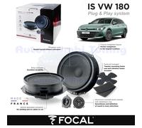 Focal Altavoz ISVW180 2 vías 18 cm compuesto para VW, Volkswagen, Seat, Skoda