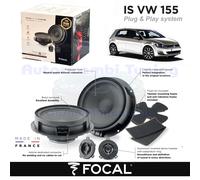 Focal ISVW155 Inside 2-Wege Compo 15,5 cm Volkswagen VW Jetta VI MKVI 2010-2014