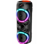 Altavoces Denver Fiesta Bluetooth 2 Woofers 8" Luces LED Potencia Extra