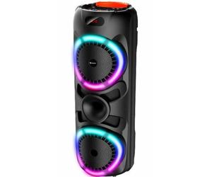 Altavoces Denver Fiesta Bluetooth 2 Woofers 8" Luces LED Potencia Extra
