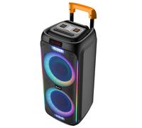 Altavoces Denver Party Speaker inalámbricos 60 W con TWS, Bluetooth y luces LED
