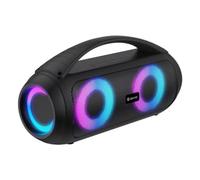 Altavoces Denver portátiles estéreo con bluetooth 40W y luces RGB