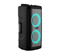 Altavoces Denver portátiles trolley inalámbricos 400 W con bluetooth e iluminación LED