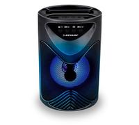 Altavoces Dunlop Portátil Bluetooth 10W con luz LED y radio FM