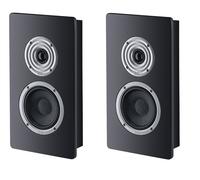 Altavoces empotrables en pared Heco Ambient 11F (1 par) Negro