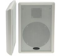Altavoces envolventes de pantalla plana 5.25 40W 4ohm (par) - Blanco