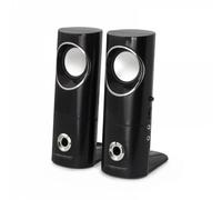 Altavoces Esperanza 2.0 Alámbricos 6 W USB con control rotatorio y micrófono