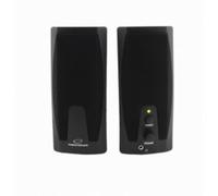 Altavoces Esperanza 2 vías alámbricos 6W para PC negro compactos