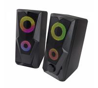 Altavoces Esperanza Alámbricos 6W para estudio con USB y salida de auriculares