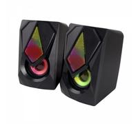 Altavoces Esperanza BOOGIE 2 vías Alámbricos 5 W con retroiluminación y USB