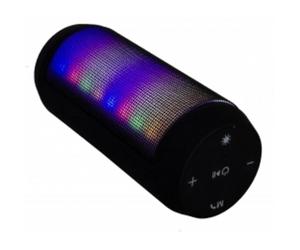Altavoces Esperanza Cilíndricos Bluetooth y cable 5W con FM, MicroSD y LED
