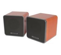Altavoces Esperanza PC USB 5W compactos con conexión jack 3,5 mm