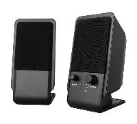 Ewent EW3528 - Sistema de Altavoces 2.0 USB con Control de Volumen y Jack 3.5mm