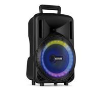 Altavoces Fenton Karaoke Bluetooth 300W con batería y micrófono UHF