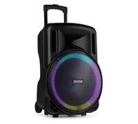 Altavoces Fenton Karaoke Bluetooth 800W portátiles con batería y luces LED