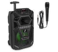 Altavoces Fenton Karaoke Portátiles Bluetooth 50W con batería y luces LED