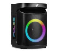 Fenton Pulse65 Altavoz Party Bluetooth 140W IPX4 con batería | Bluetooth integrado, batería recargable IPX4, para exteriores y ocio, diseño portátil y luces LED