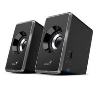 Altavoces Genius PC 2.0 USB 6W con mando a distancia y diseño compacto