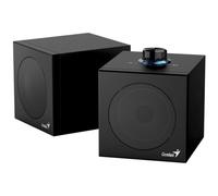 Altavoces Genius PC con conexión USB y potencia de 4 W RMS en negro