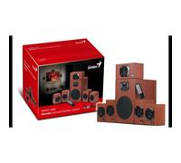 Altavoces Genius PC Lautsprecher 100W con mando a distancia y acabado madera