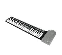 Altavoces integrados, 49 piano, conectividad USB, teclas de silicona, diseño práctico para entretenimiento en casa, plegable, digital