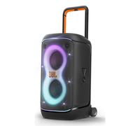 JBL Partybox 520, Altavoz inalámbrico Bluetooth para Fiestas, 15h de autonomía, espectáculo de Luces dinámico, IPX4, Compatible con Varios Altavoces, AI Sound Boost, Entrada para micrófono, Negro