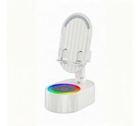 Altavoces Kinglucky Soporte Bluetooth 5W multifunción blanco con manos libres