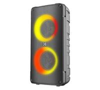 Altavoces Kodak Karaoke Bluetooth 3000mAh TWS con micrófono inalámbrico y luces disco