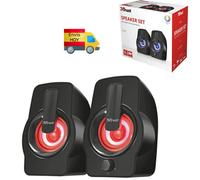 ALTAVOCES LED COLORES TRUST 12W 6 RMS CONTROL VOLUMEN ALIMENTACION USB ENVIO HOY