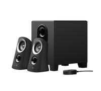 Logitech 980-000413 conjunto de altavoces 25 W PC Negro 2.1 canales 5 W