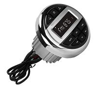 Altavoces Marinos Bluetooth, 80W Medios portátiles Sistema de Altavoces amplificados a Prueba de Agua Estéreo Marino Bluetooth Barco Radio Am/FM con Control Remoto para Coche Yacht ATV