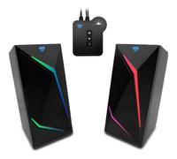 Altavoces Media-Tech para PC con Bluetooth, 320 W y RGB táctil