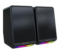 Altavoces Mozo MINI-S4 RGB USB 6W con iluminación RGB y diseño compacto