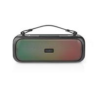 Altavoces Nedis Portátiles Bluetooth 45W RGB IPX5 TWS con control de voz