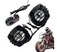 Altavoces para motocicleta, de sonido, altavoces de montaje en manubrio | Estéreo de motocicleta con sonido HiFi, de amplificador de audio resistente a la intemperie para mujeres y