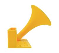 Altavoces para teléfono móvil, amplificador de altavoz para teléfono, herramienta de refuerzo de sonido acústico, material de construcción ligero, amplificación ecológica, 7,8 x 8,1 x 8,9 cm, para