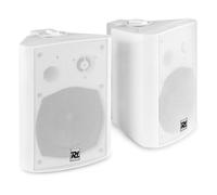 Power Dynamics DS65MW - Altavoz Activo Bluetooth 6.5" 125W Color Blanco | Bluetooth incorporado, potencia de 125W, woofer de 6.5 pulgadas, robusto, perfecto para fiestas, bares y presentaciones