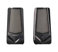 Altavoces q-connect gaming blu etooth con iluminación rgb potencia maxima 2x3w control de volumen color negro - KF10091