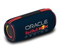 Red Bull Racing Race, Altavoz Bluetooth Portátil con Iluminación RGB, Potencia Máxima de 48W, Amplia Conectividad Incluyendo AUX, USB y TWS, Batería de 5400 mAh